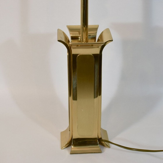 Image 1 of Vintage solid brass lamp 1970
