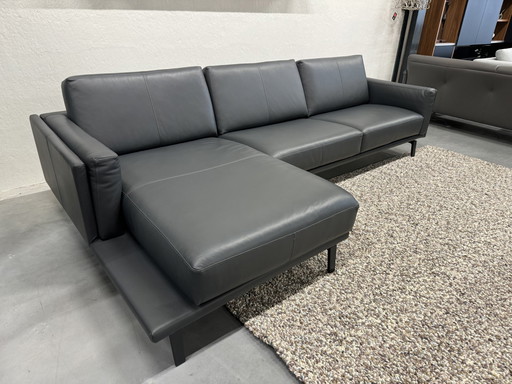 Leolux Bellice Corner Sofa Ceras Leather Rock