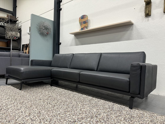 Image 1 of Leolux Bellice Corner Sofa Ceras Leather Rock