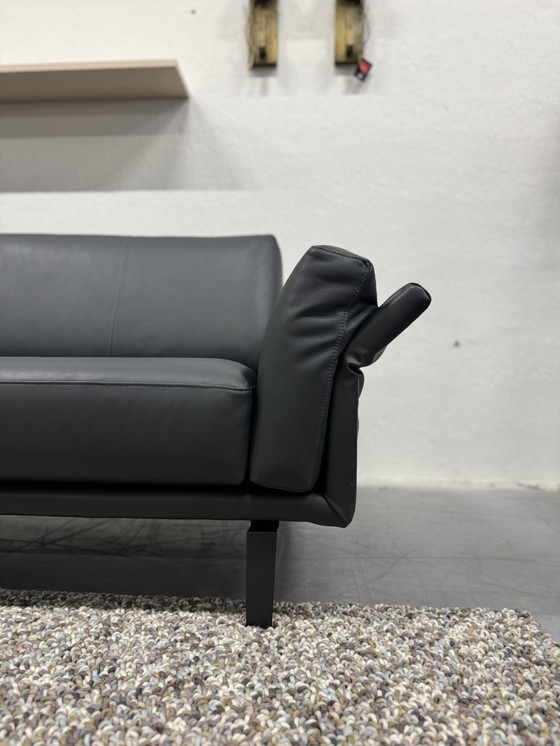 Image 1 of Leolux Bellice Corner Sofa Ceras Leather Rock