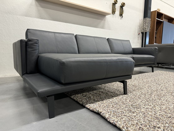 Image 1 of Leolux Bellice Corner Sofa Ceras Leather Rock