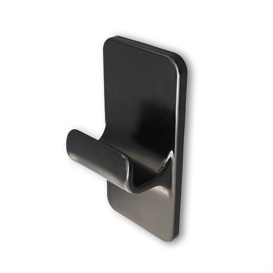 Image 1 of Set di 4 grucce vintage in plastica marrone, Italia 1960