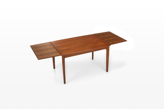 Image 1 of Extendable Dining Table Attributed To Glostrup Mobelfabrik, Denmark, 1960S