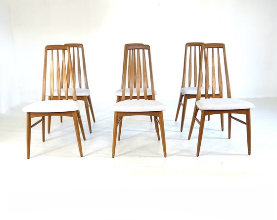 Image 1 of 6X Eva Dining Chair, Niels Koefoed