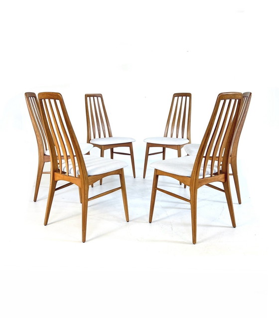 Image 1 of 6X Eva Dining Chair, Niels Koefoed