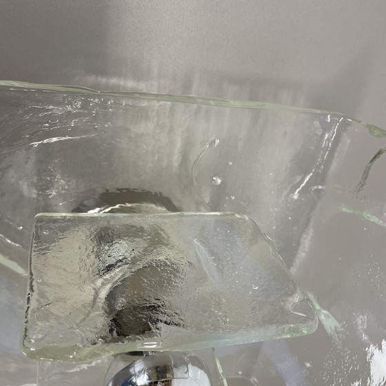 Image 1 of Grande lampada da soffitto in vetro di Murano di Carlo Nason per Kalmar Lights, anni '70