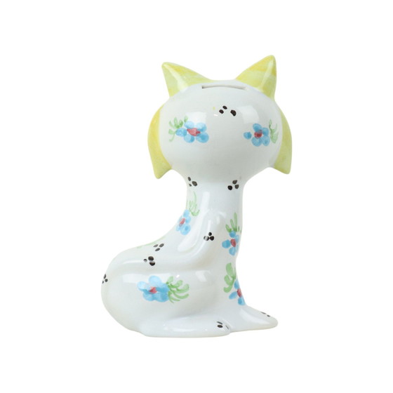 Image 1 of Italian Ceramic Cat Money Box