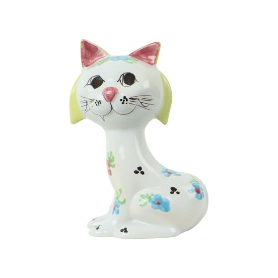 Image 1 of Italian Ceramic Cat Money Box