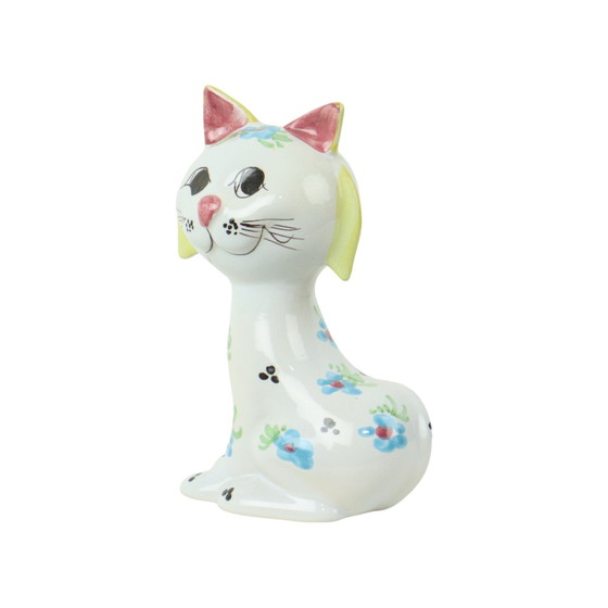 Image 1 of Italian Ceramic Cat Money Box