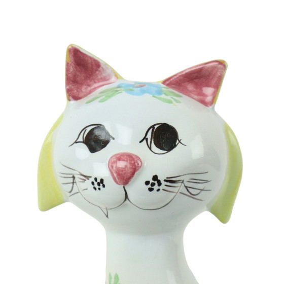 Image 1 of Italian Ceramic Cat Money Box