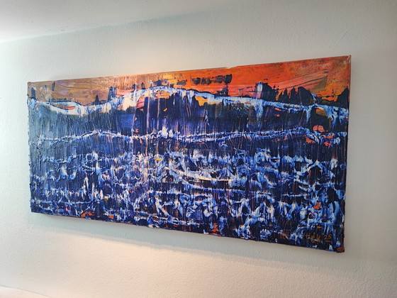 Image 1 of Obra de arte XXL Arte sobre lienzo Firmado