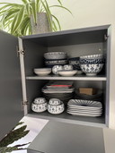4x Pastoe Cabinets Silver Gray