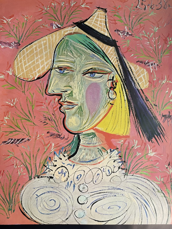 Image 1 of Pablo Picasso, raro manifesto originale d'epoca