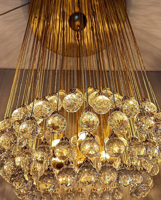 Image 1 of Lampada a sospensione a cascata vintage