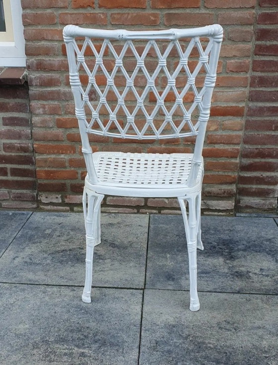 Image 1 of 1930s Chair From France Bamboo Faux