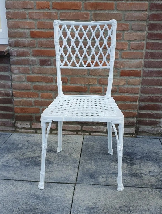 Image 1 of 1930s Chair From France Bamboo Faux