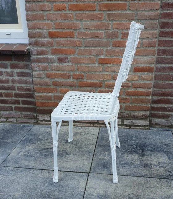 Image 1 of 1930s Chair From France Bamboo Faux