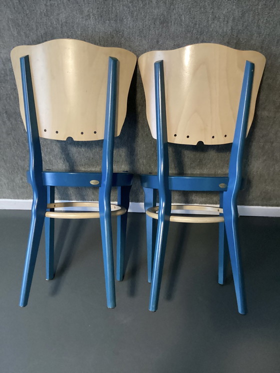 Image 1 of 2x wooden Baumann - chair