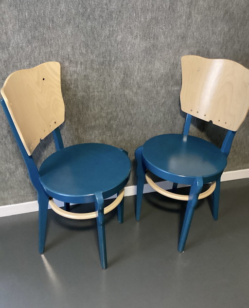 2x wooden Baumann - chair