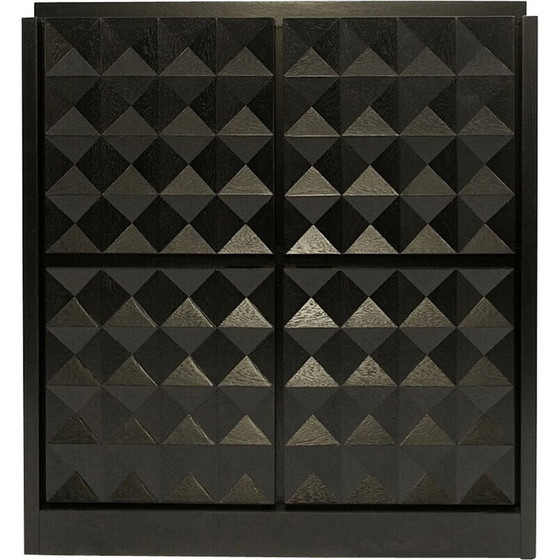 Image 1 of Brutalist vintage bar cabinet, Belgium 1970s