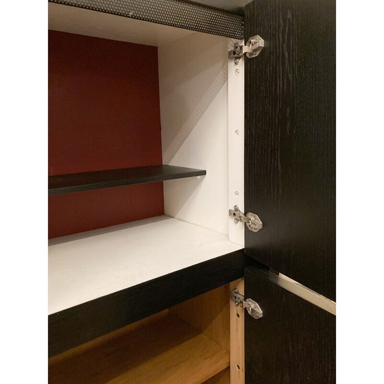 Image 1 of Brutalist vintage bar cabinet, Belgium 1970s