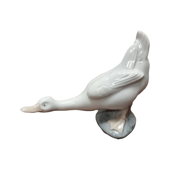 Image 1 of Nao Lladro Porcelain Geese Figurines, 1970s