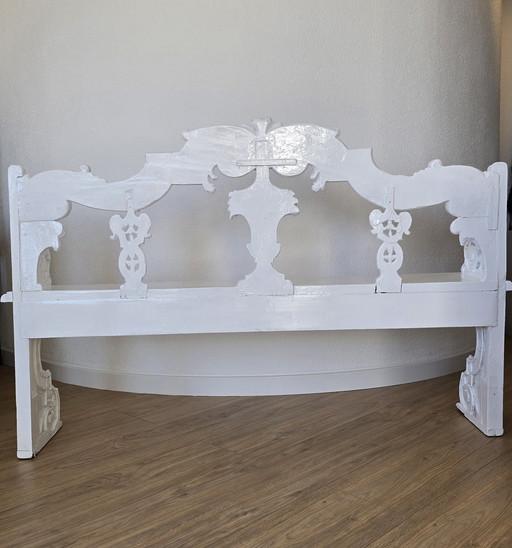 Vintage Dutch Rococo Hallway Bench