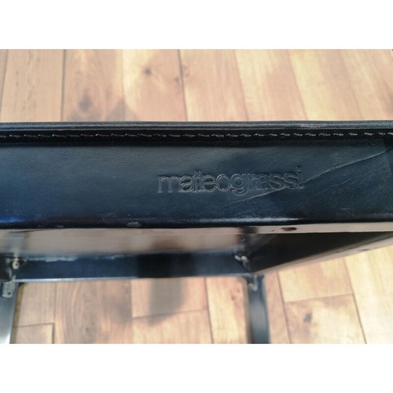 Image 1 of Sedia in pelle vintage di Matteo Grassi