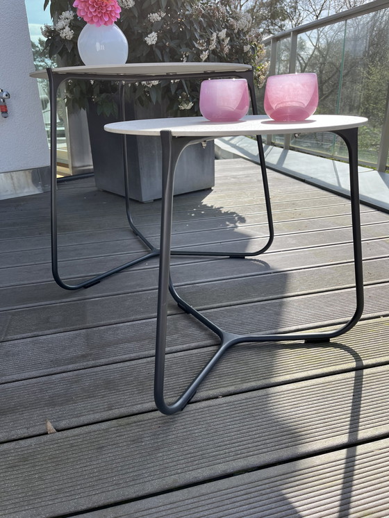 Image 1 of 2x Manutti outdoor lounge tables