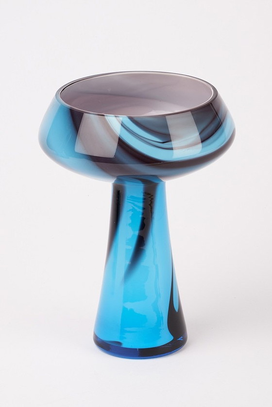 Image 1 of Vaso vintage in vetro opalino Carlo Moretti, anni '70