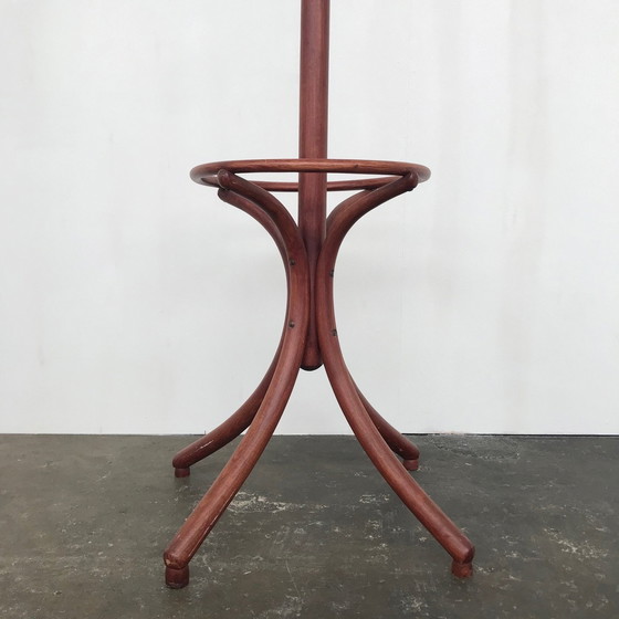 Image 1 of Standing Coat Stand Of Curved Wood