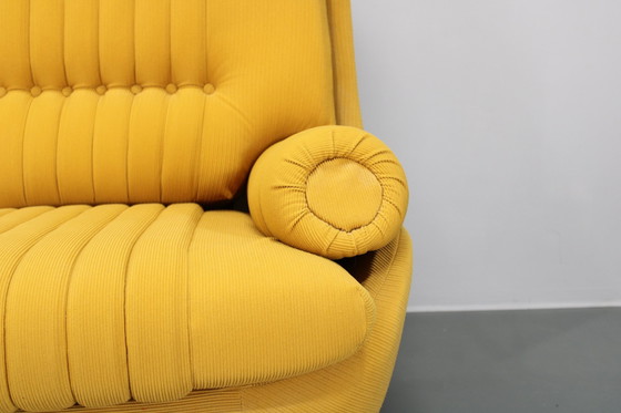 Image 1 of 1970S Exclusive Rare Space Age 3-Seater Sofa ,Czechoslovakia