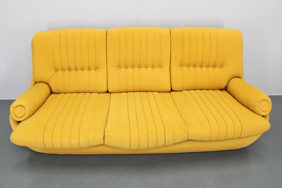 Image 1 of 1970S Exclusive Rare Space Age 3-Seater Sofa ,Czechoslovakia