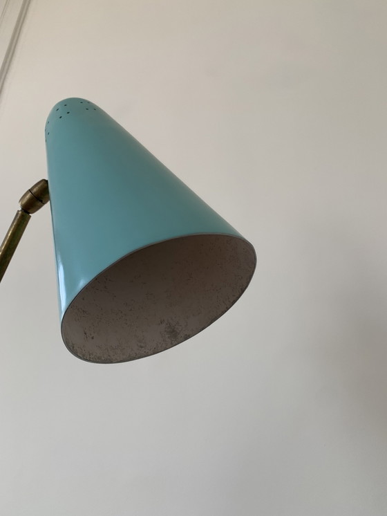 Image 1 of Adjustable Floor Lamp Gilardi & Barzaghi 1950'S