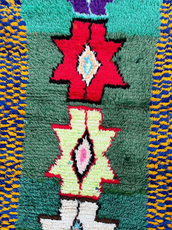 Image 1 of Superbe tapis berbère marocain vert