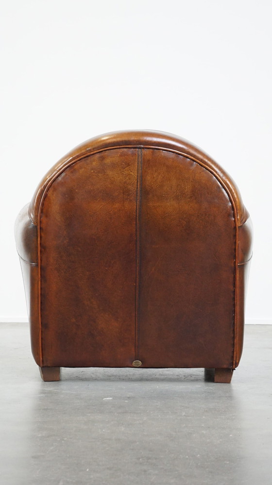 Image 1 of Large Sheep Leather Design Armchair