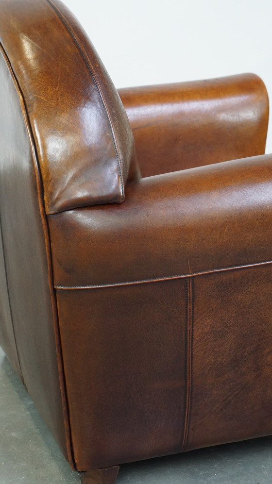 Image 1 of Large Sheep Leather Design Armchair