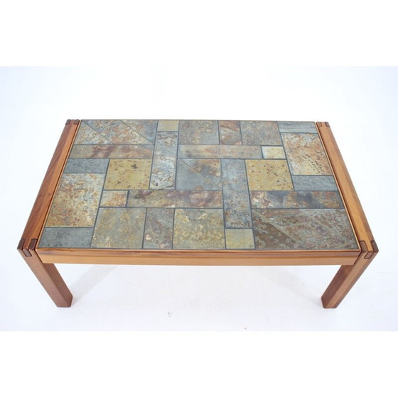 Image 1 of Vintage coffee table in solid teak, Denmark 1970