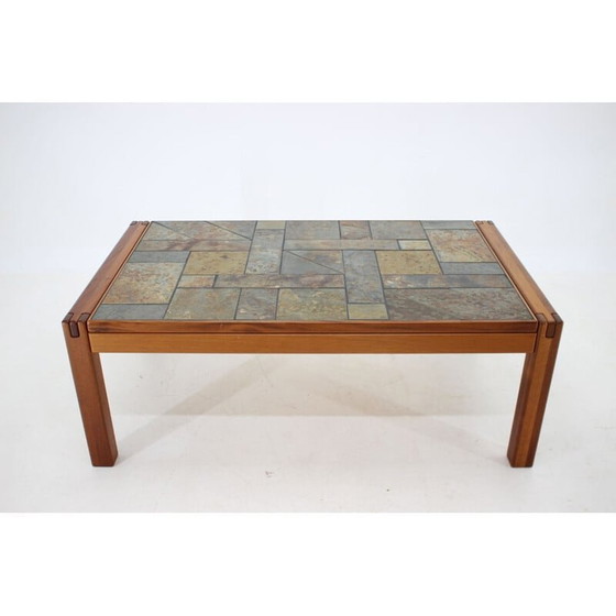 Image 1 of Vintage coffee table in solid teak, Denmark 1970