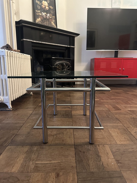 Image 1 of Table basse moderne en verre