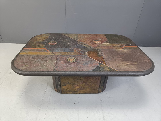 Image 1 of Brutalist Coffee Table, 1980S