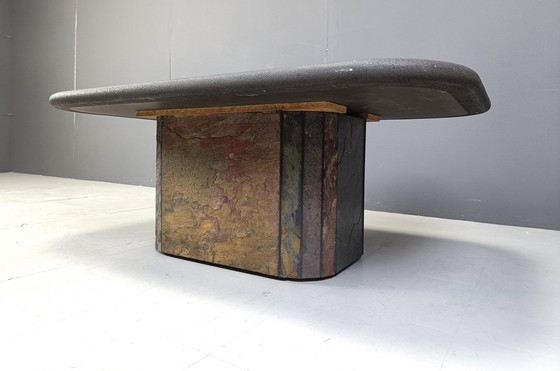 Image 1 of Brutalist Coffee Table, 1980S