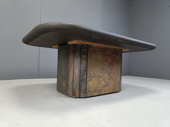 Image 1 of Brutalist Coffee Table, 1980S