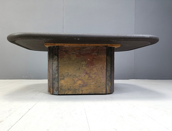 Image 1 of Brutalist Coffee Table, 1980S