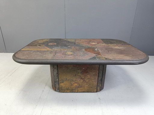 Brutalist Coffee Table, 1980S