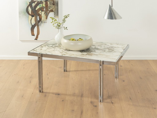  Table basse en marbre des années 1960