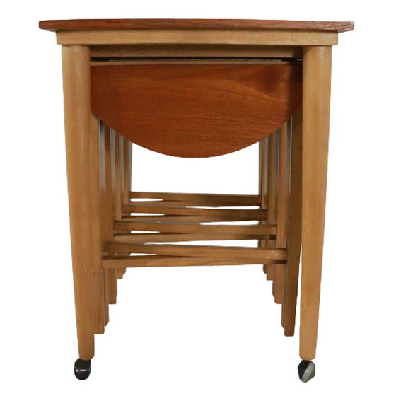 Image 1 of 5x Paul Hundevad Nesting tables