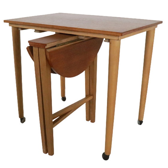 Image 1 of 5x Paul Hundevad Nesting tables