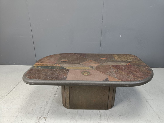 Image 1 of Paul Kingma Style Coffee Table, 1970S