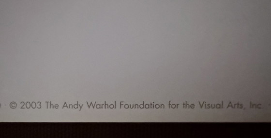 Image 1 of Andy Warhol: "Mao - Yellow." Signed In the Plate.